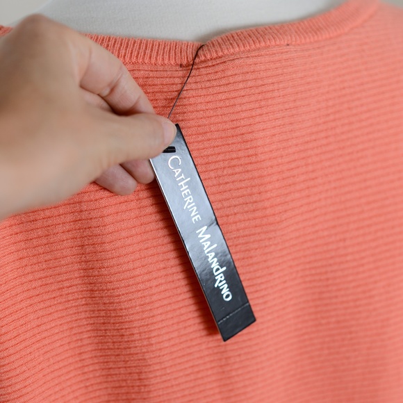 NEW Catherine Malandrino "Flamingo" Sweater Small - Picture 6 of 9